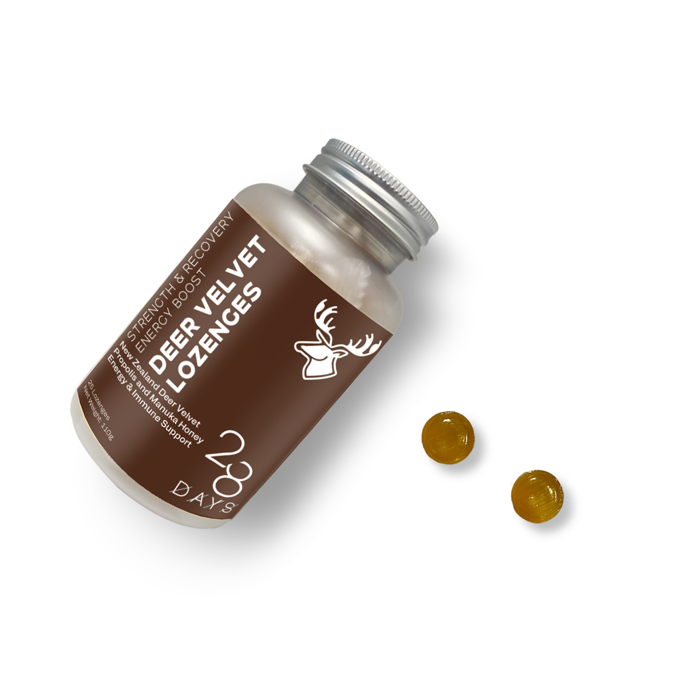 Deer Velvet Energy Boost Lozenges